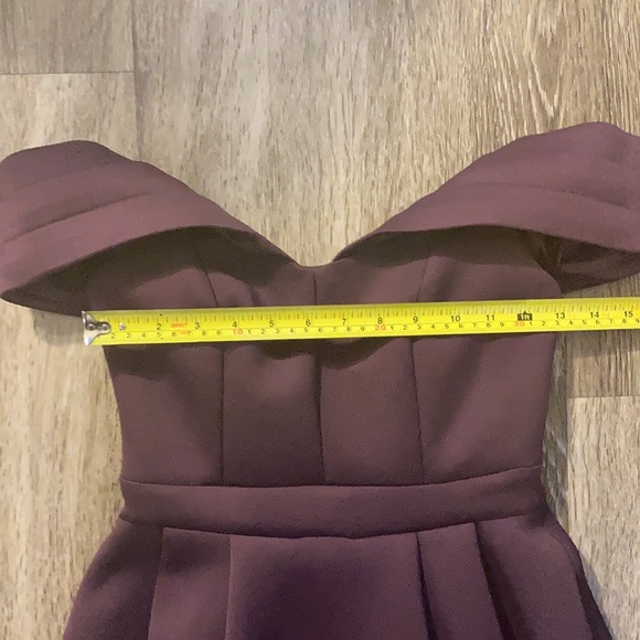 ASOS aubergine formal dress - Picture 14 of 15